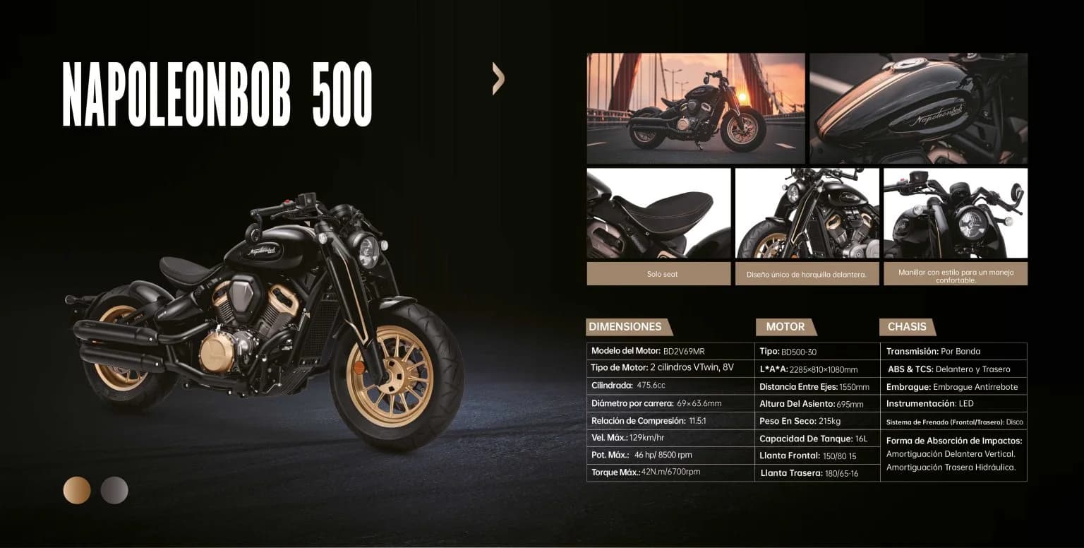 BENDA NAPOLEON 500 BOB 8