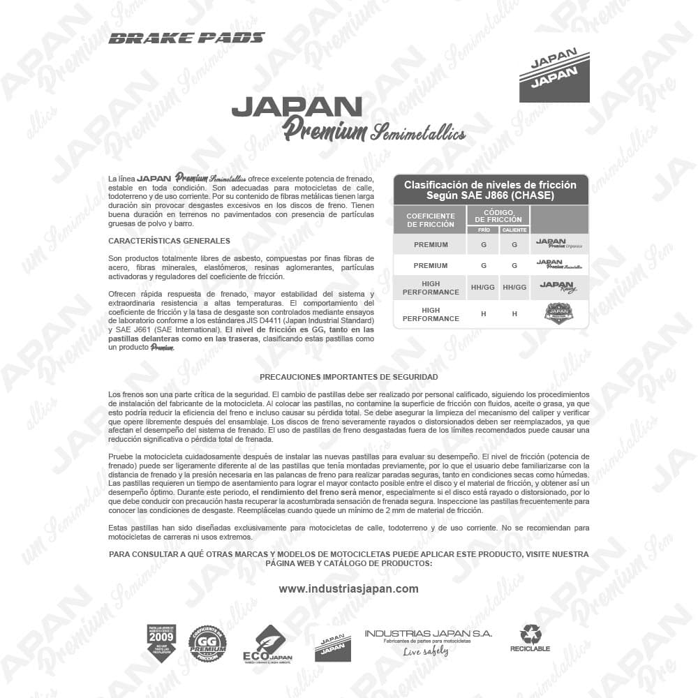 PASTILLAS TRASERAS BAJAJ DOMINAR Y NS200 / ROYAL HIMALAYAN-INTERCEPTOR-METEOR 3