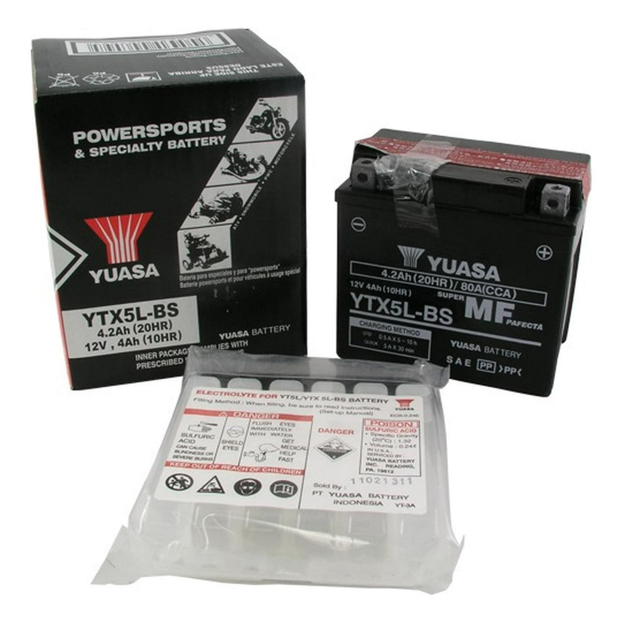 BATERÍA YUASA YTX5L-BS